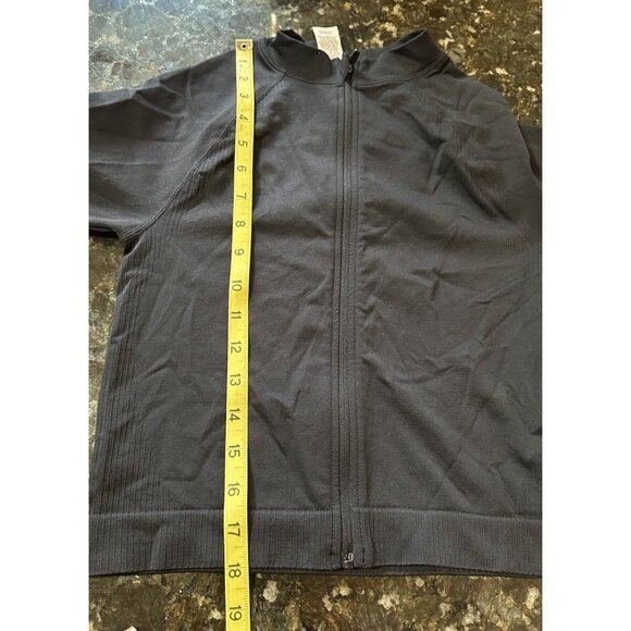 Women's Seamless Fitted Full Zip Jacket - JoyLab Crop Workout Gym Activewear S - Picture 11 of 11